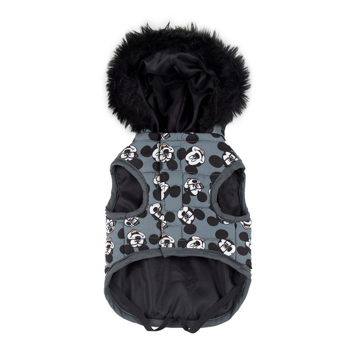 Cappotto per Cani Mickey Mouse XS Grigio