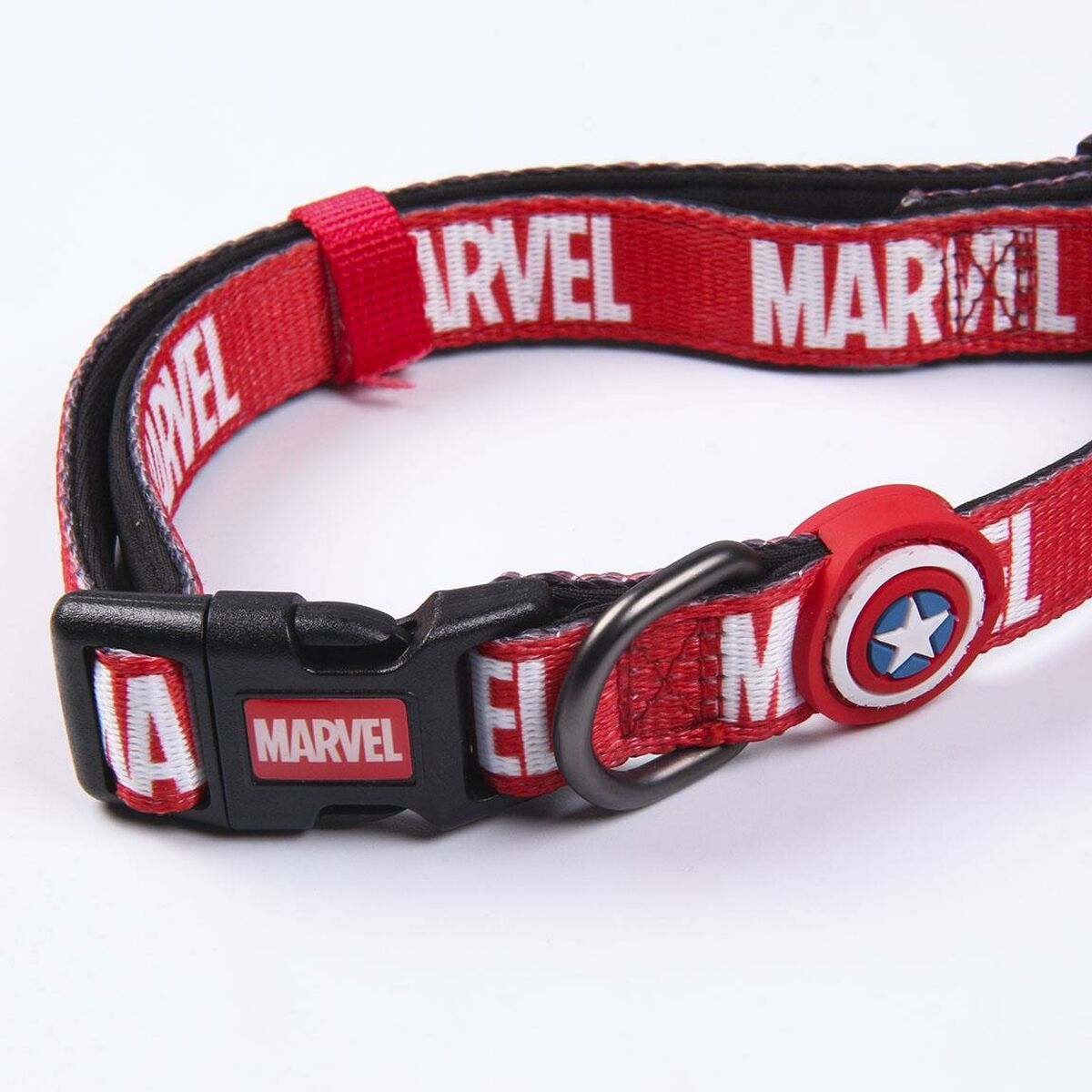 Collare per Cani Marvel S/M Rosso