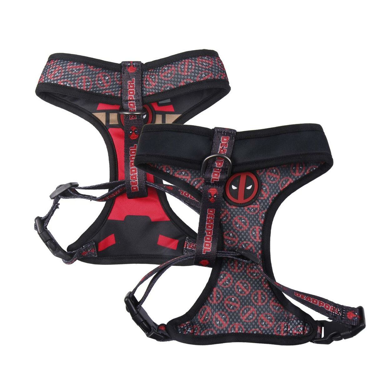 Imbracatura per Cani Deadpool Nero S/M