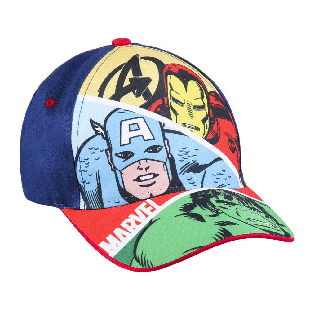 Cappellino per Bambini The Avengers Azzurro