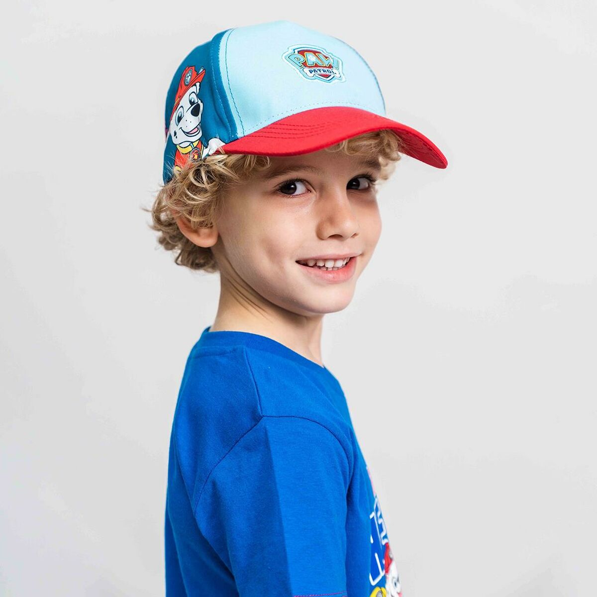 Cappellino per Bambini The Paw Patrol Azzurro (53 cm)