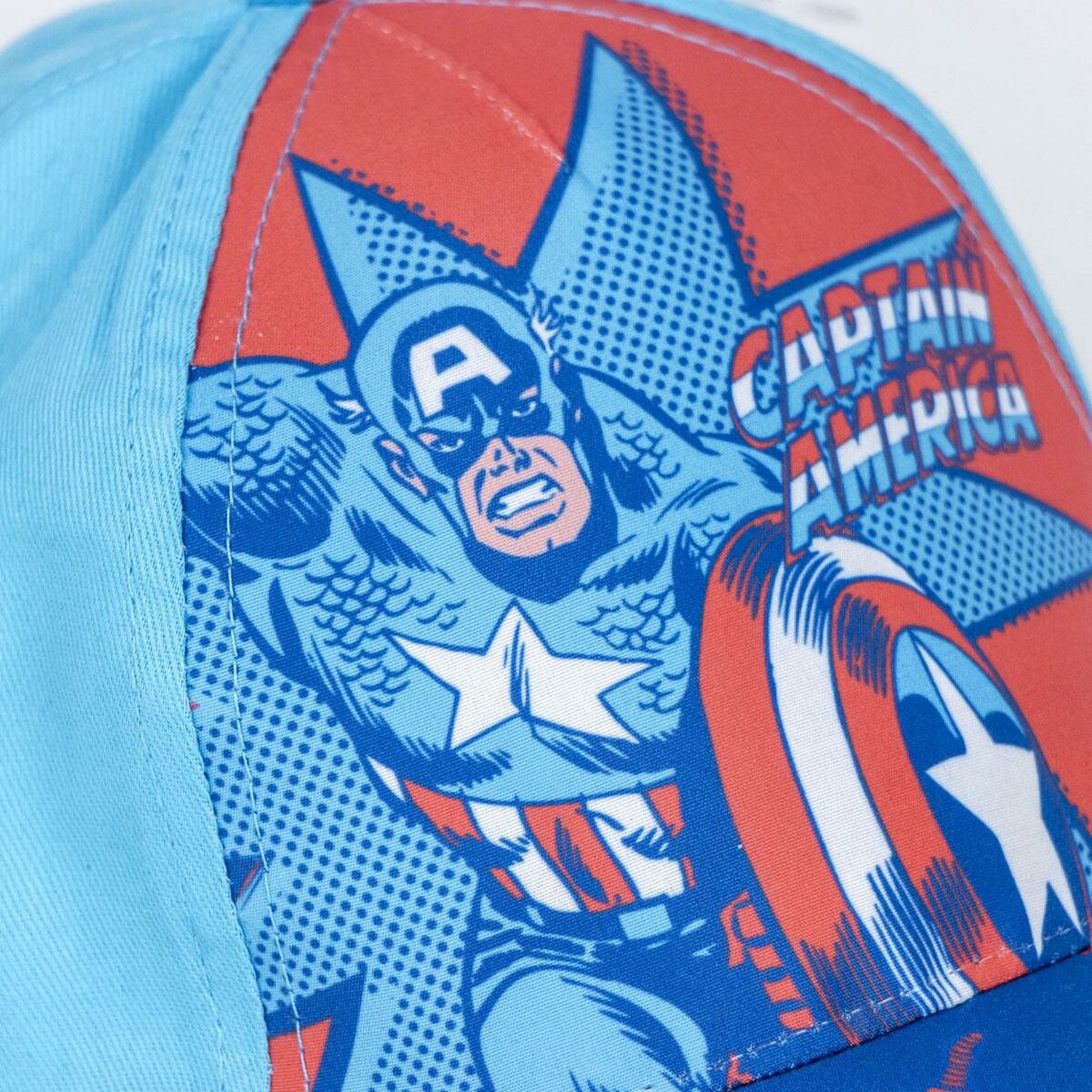 Cappellino per Bambini The Avengers Azzurro (53 cm)