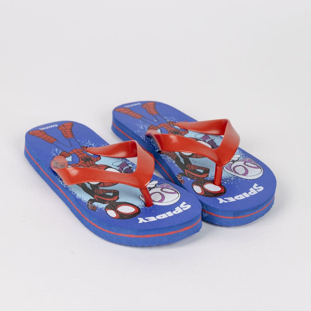 Ciabatte per Bambini Spidey Azzurro