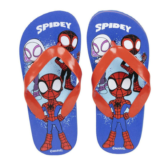 Ciabatte per Bambini Spidey Azzurro