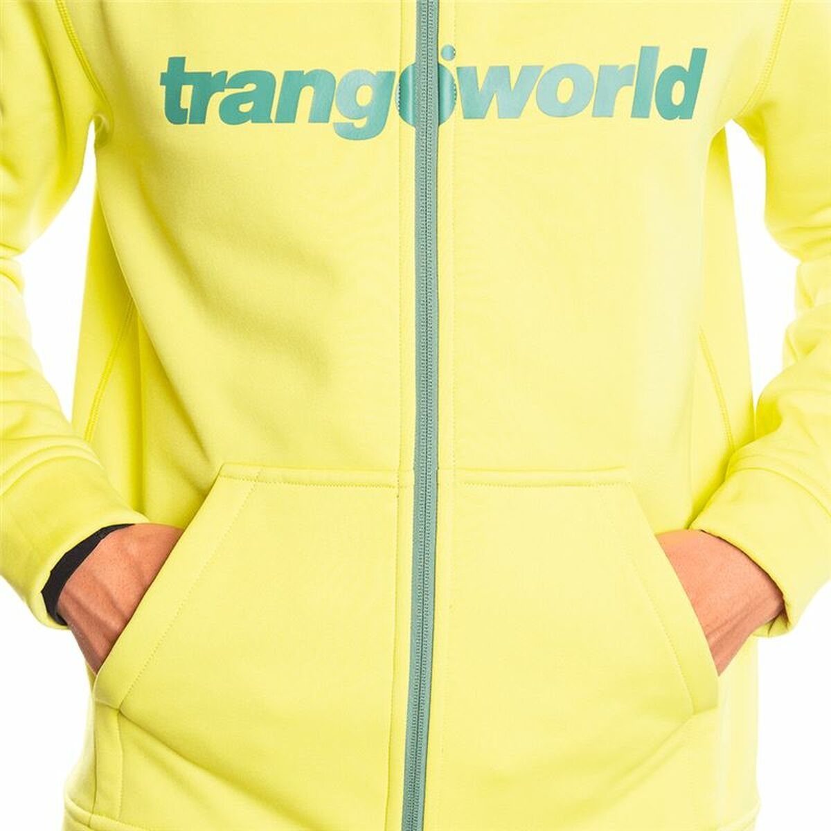 Giacca Sportiva da Uomo Trangoworld Ripon Con cappuccio Giallo