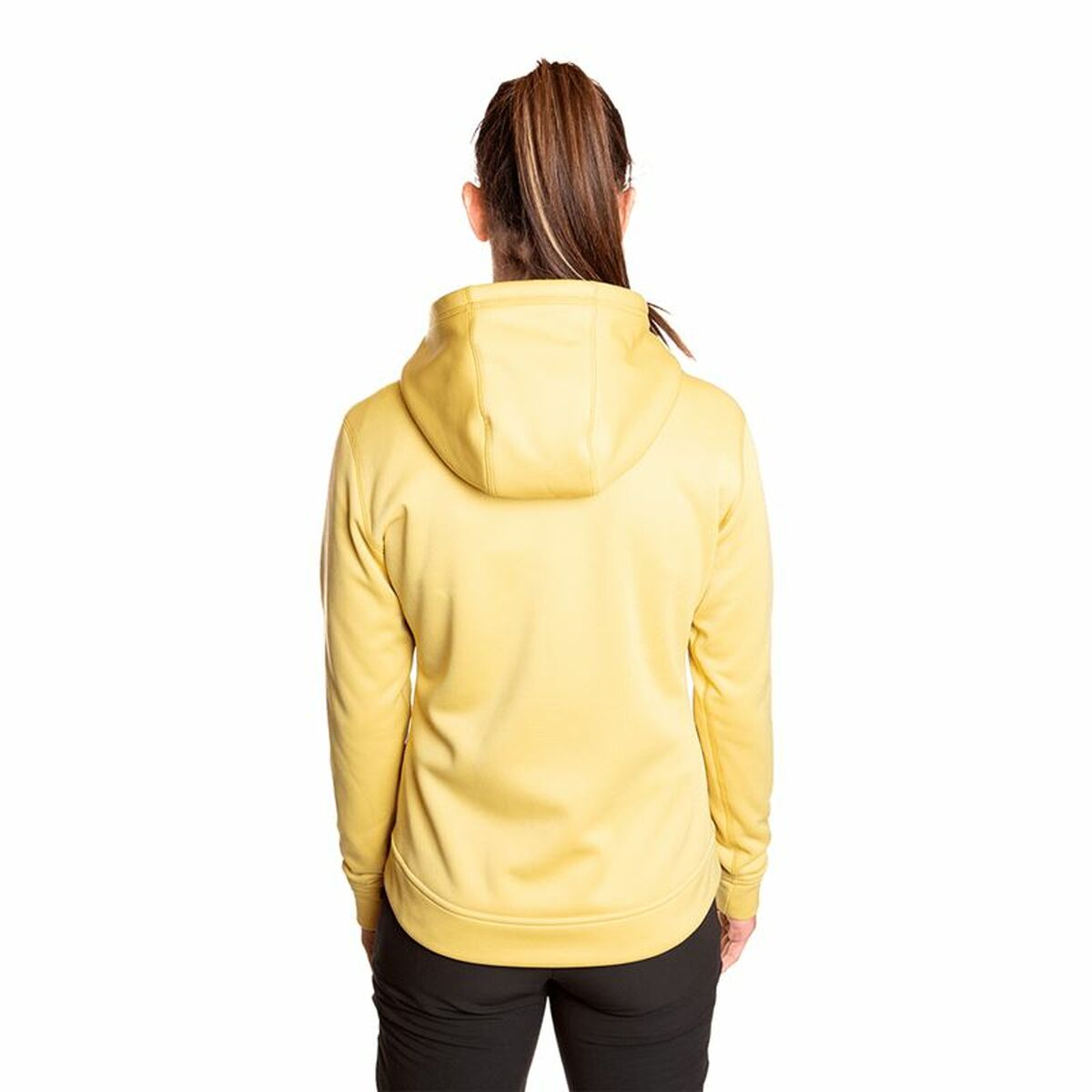 Giacca Sportiva da Donna Trangoworld Liena Con cappuccio Giallo