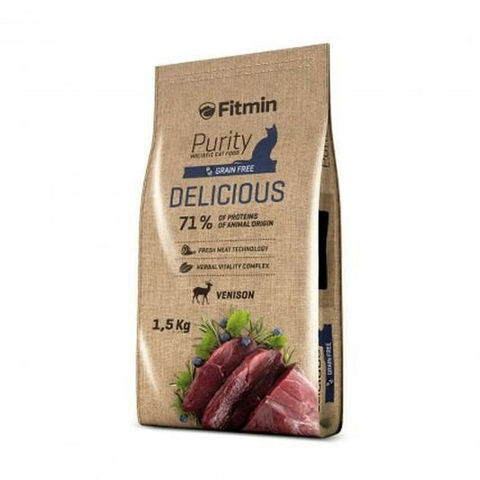 Cibo per gatti Fitmin Purity Delicious Adulto Anatra Cinghiale 1,5 Kg