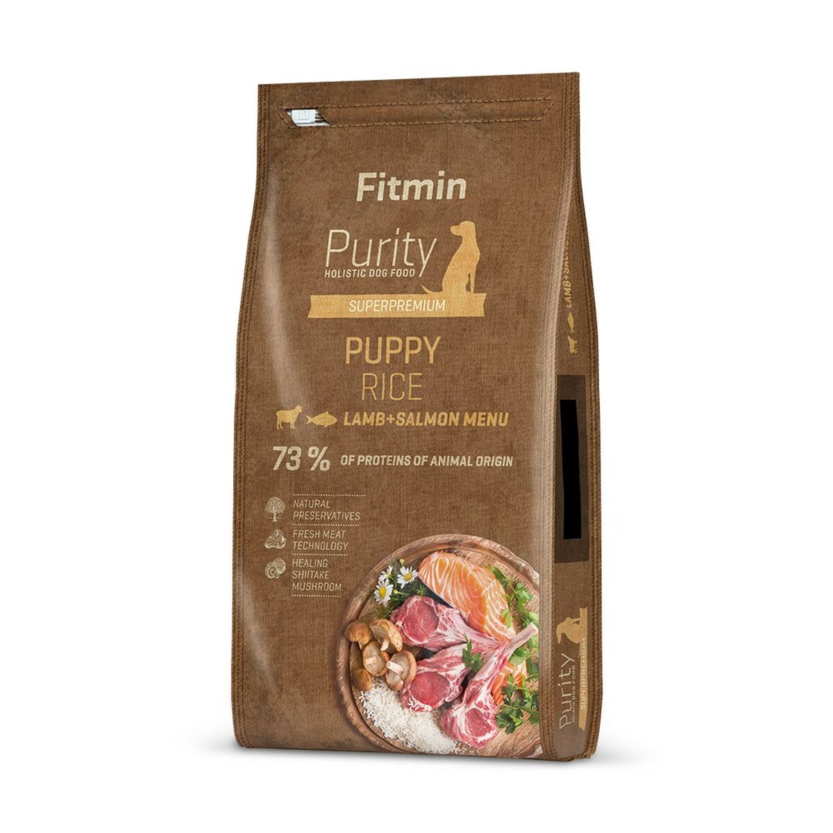 Io penso Fitmin Purity Adulto Cucciolo/Junior Salmone Agnello Riso 2 Kg