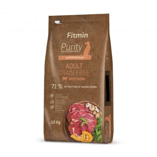 Io penso Fitmin Purity GF Adult Beef 12 kg Adulto Carne di vitello 20-40 Kg