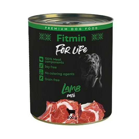 Cibo umido Fitmin for life Agnello 800 g