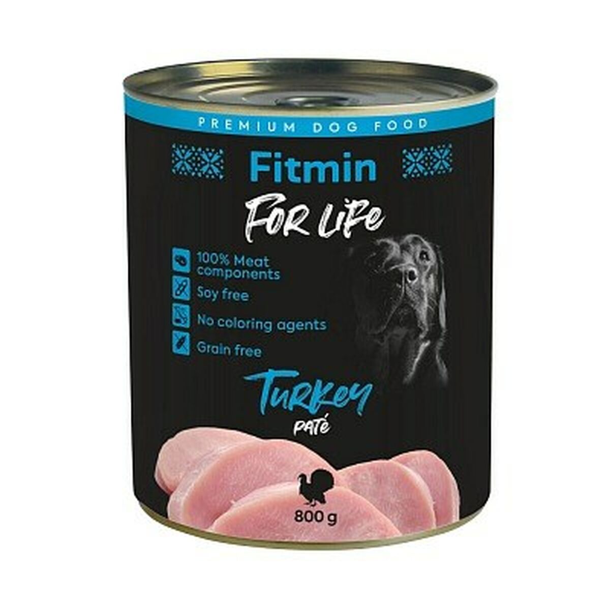 Cibo umido Fitmin for life Tacchino 800 g