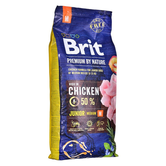 Io penso Brit Premium By Nature Junior M Cucciolo/Junior Pollo 15 kg