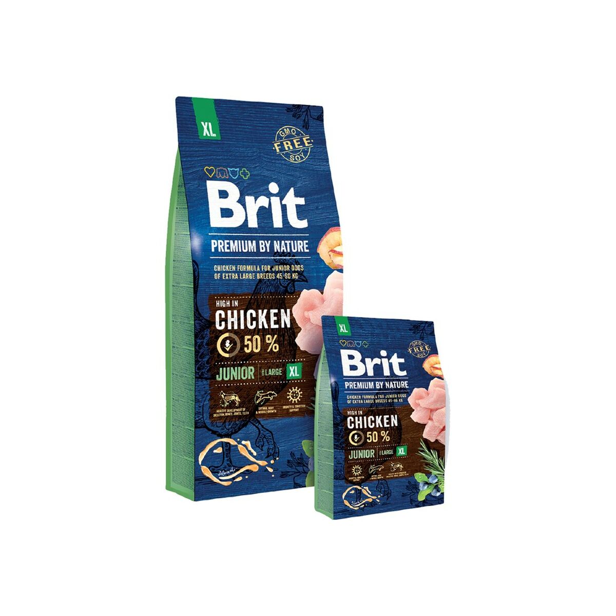 Io penso Brit Premium by Nature Junior XL Adulto Pollo 20-40 Kg 15 kg