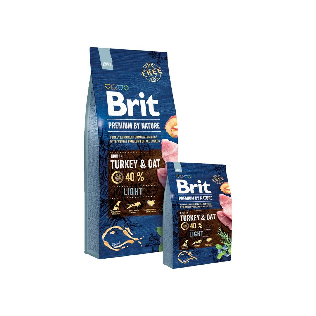 Io penso Brit Premium by Nature Ligh Mela Pollo Tacchino Mais 15 kg