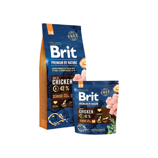 Io penso Brit Premium by Nature Senior S+M Anziano Mela Pollo Mais 15 kg