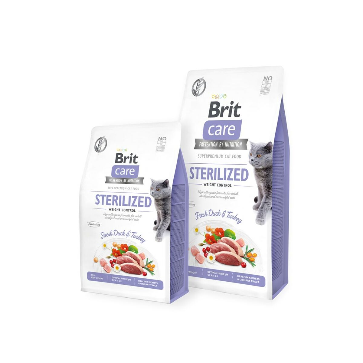 Cibo per gatti Brit Sterilized Adulto Tacchino Anatra 7 kg