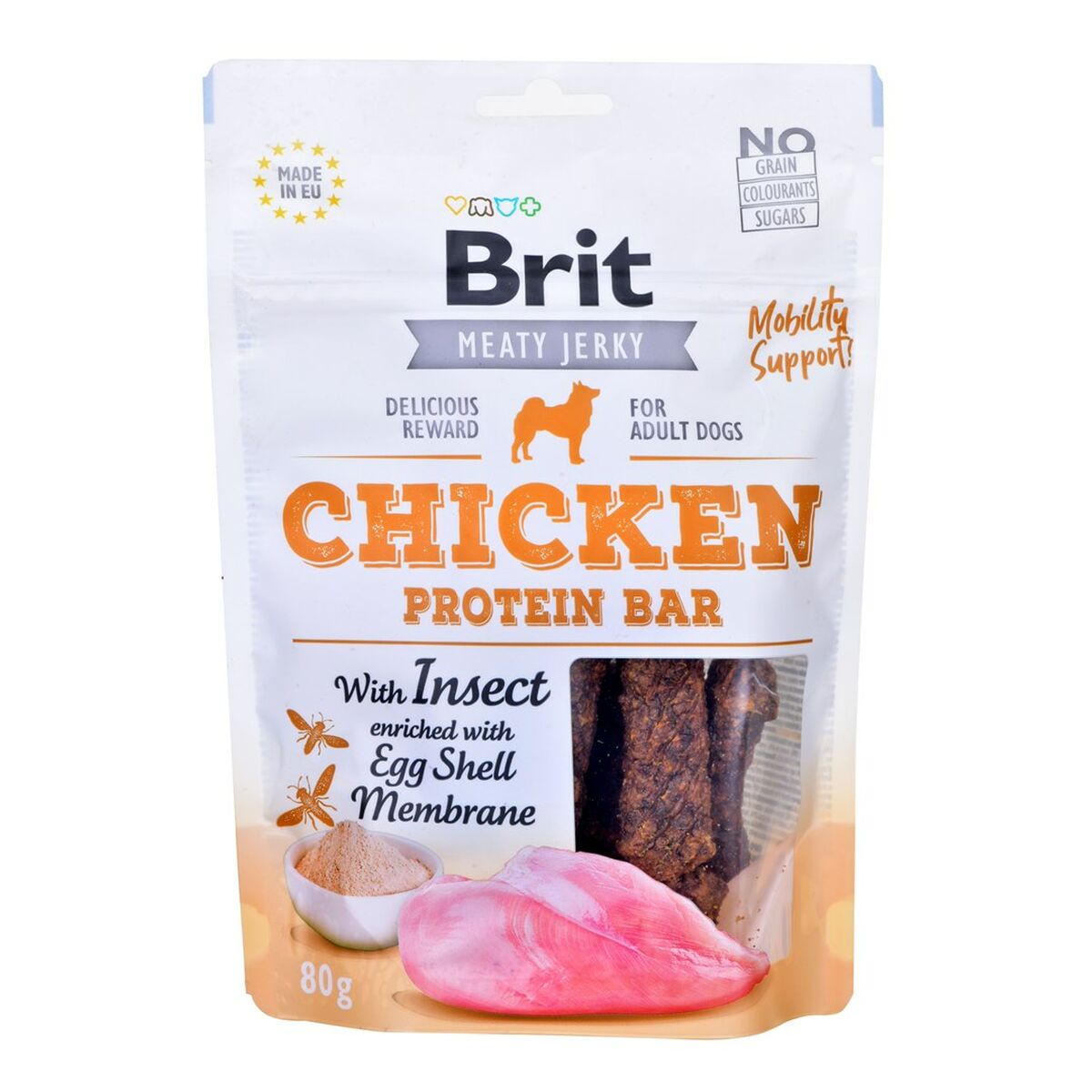 Snack per Cani Brit Jerky Snack Pollo 80 g