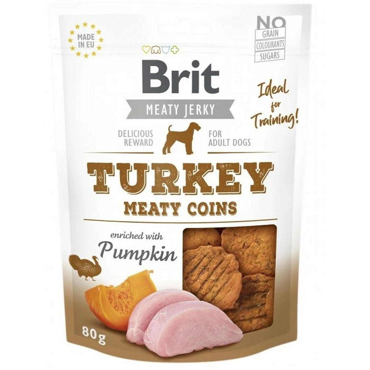 Snack per Cani Brit Turkey Meaty coins 200 g Tacchino