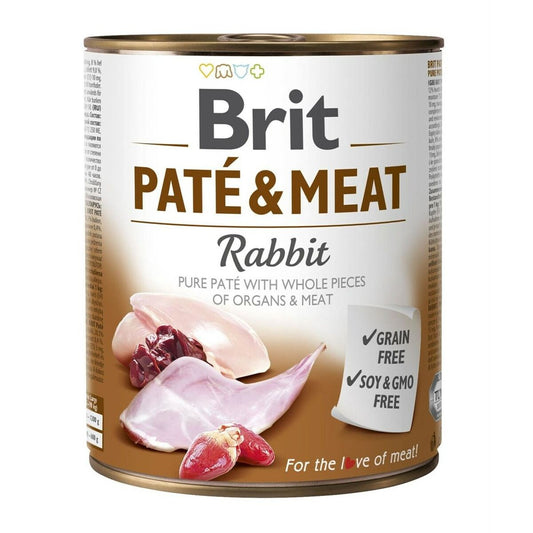 Cibo umido Brit Paté & Meat Pollo Coniglio 800 g