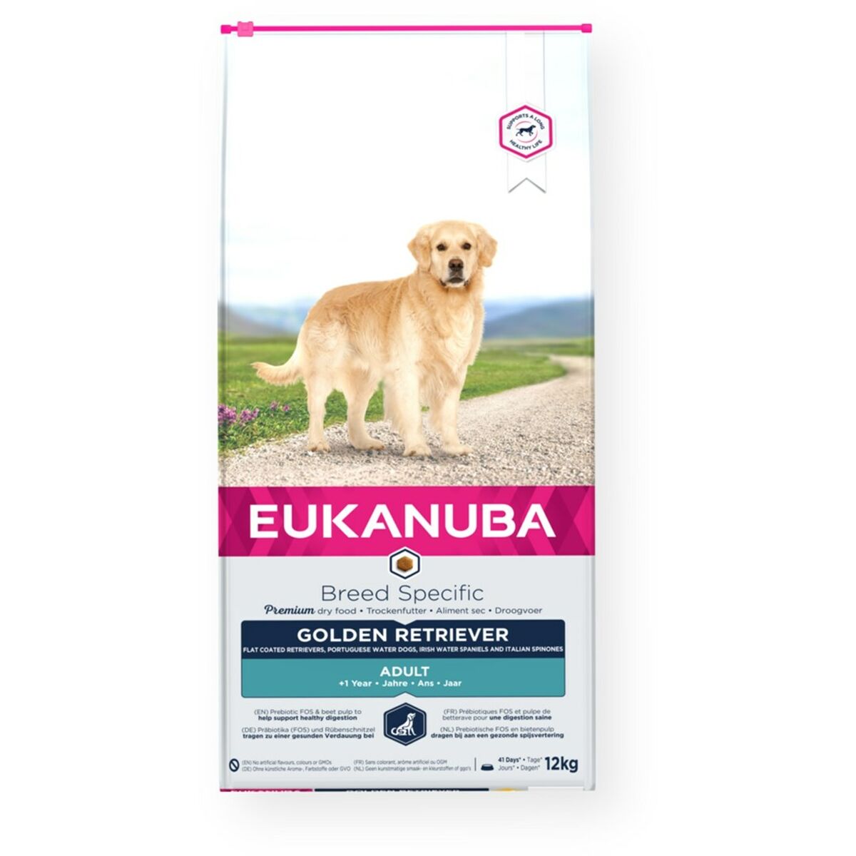 Io penso Eukanuba Golden Retriever Adulto Pollo 12 kg