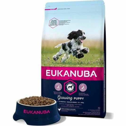 Io penso Eukanuba PUPPY Cucciolo/Junior Pollo 3 Kg