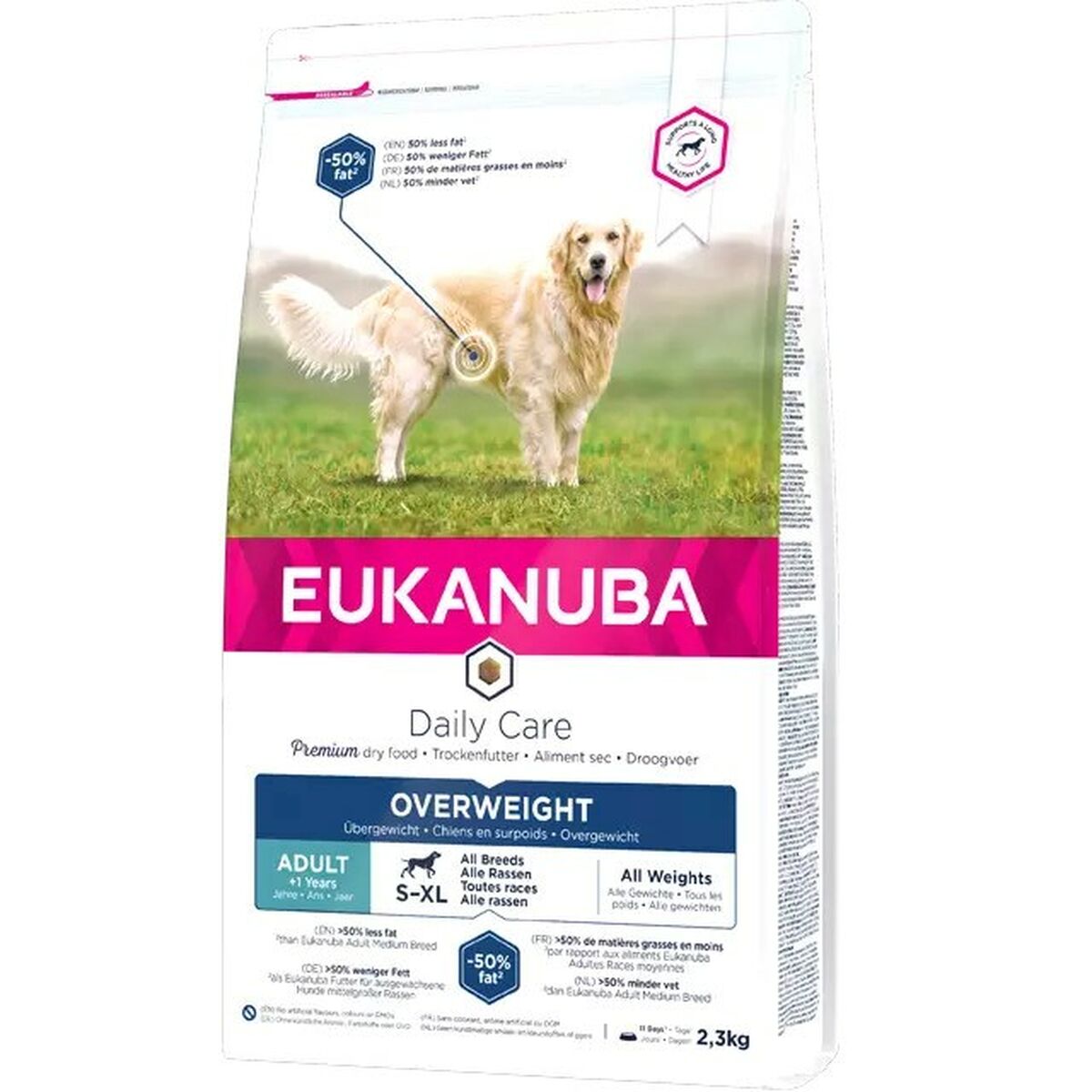 Io penso Eukanuba Daily Care Overweight Adulto Pollo Tacchino 12 kg