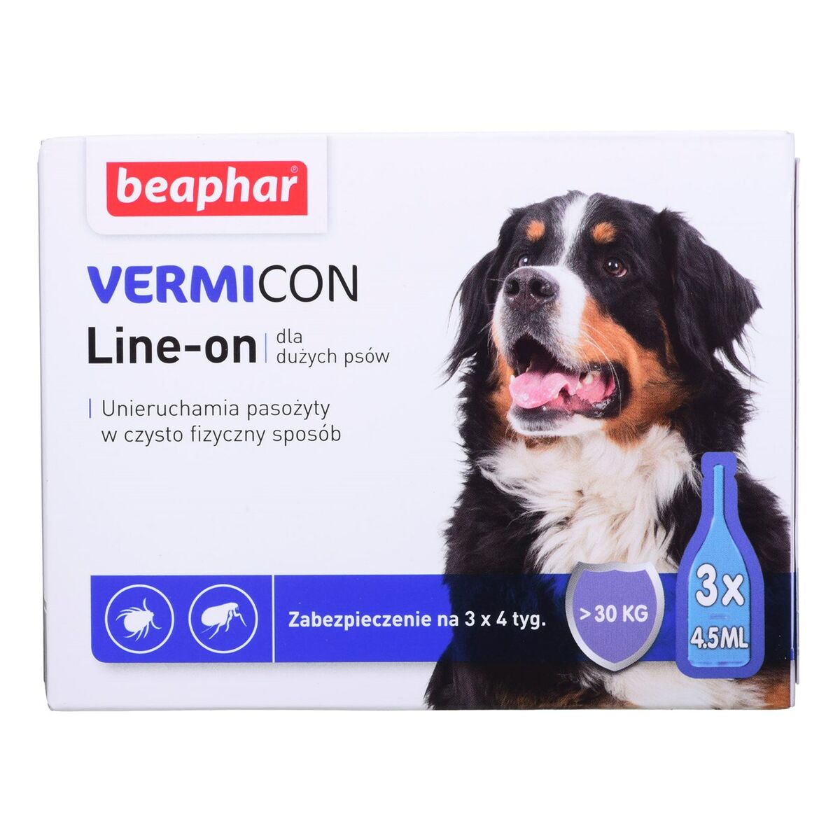 Integratore Alimentare Beaphar VERMIcon Line-on Dog L Anti-parassiti