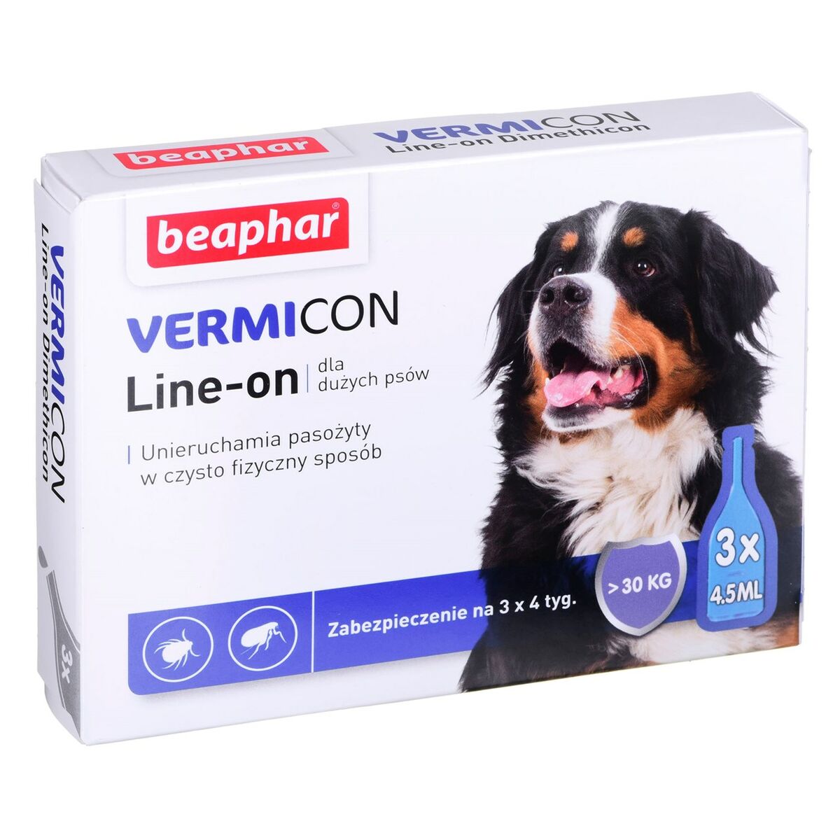 Integratore Alimentare Beaphar VERMIcon Line-on Dog L Anti-parassiti