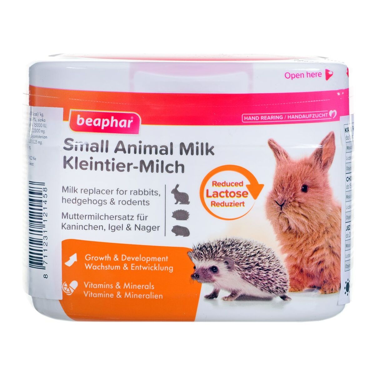 Latte in Polvere Beaphar                                 Uccelli Cincillà Cavia Coniglio Criceto Ratto Mouse 200 g