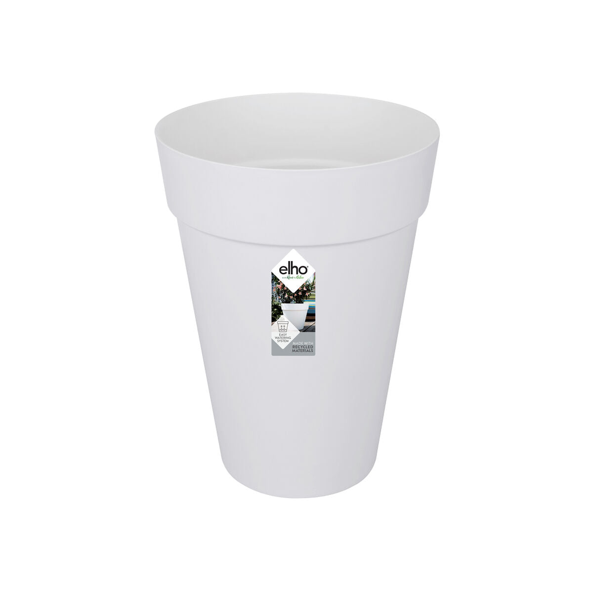 Vaso Elho Loft Urban Bianco Rotondo Ø 35 cm