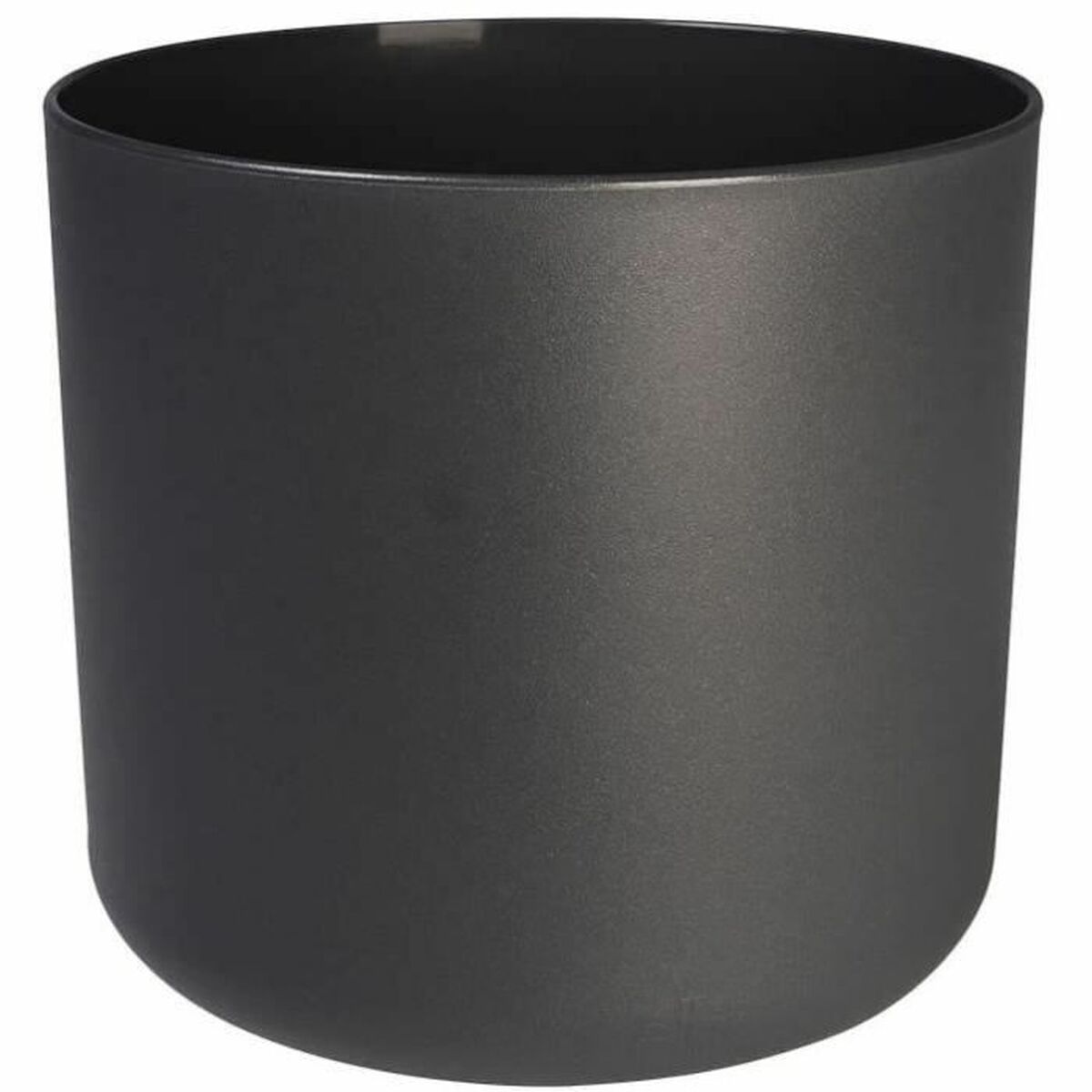 Vaso Elho 24,7 x 24,7 x 23,3 cm Nero Antracite polipropilene Plastica Rotondo