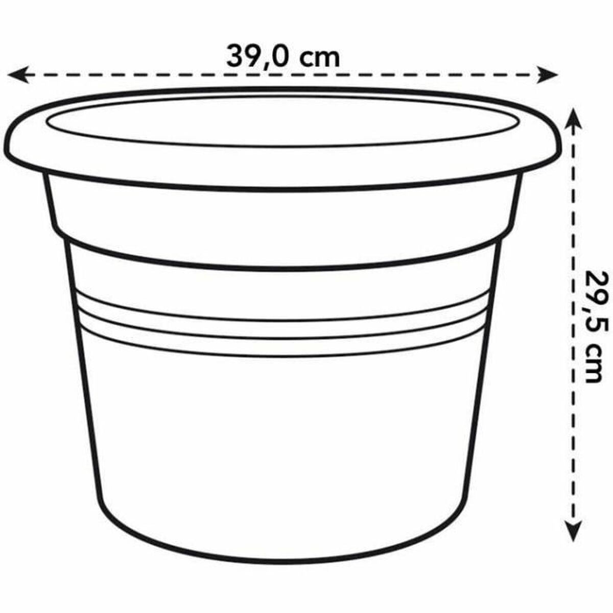 Vaso Elho   Rotonda Verde Plastica Ø 40 cm