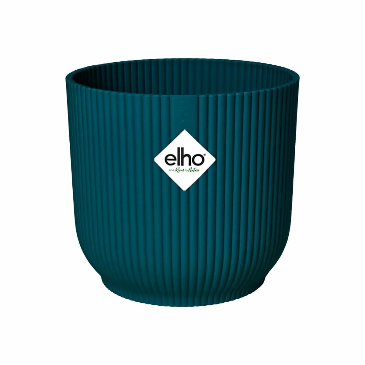 Vaso Elho Azzurro Ø 30 cm deep blue Plastica Rotondo Moderno