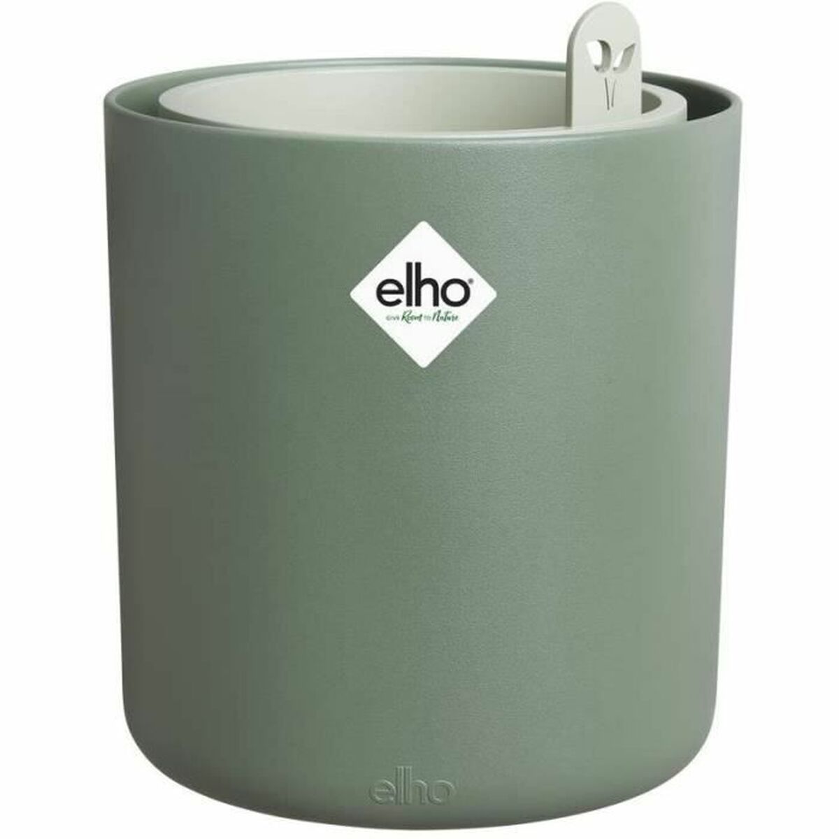 Vaso Elho Bouncy Basil  Rotonda Verde Plastica Ø 16 cm