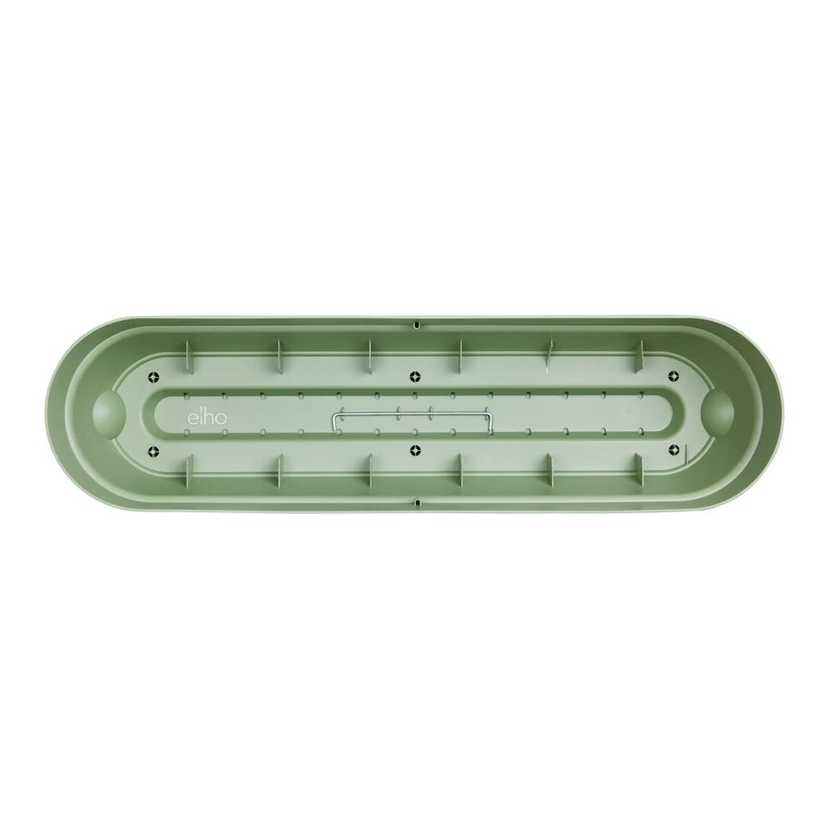 Vaso rettangolare da Balcone Elho   70 cm Verde Plastica