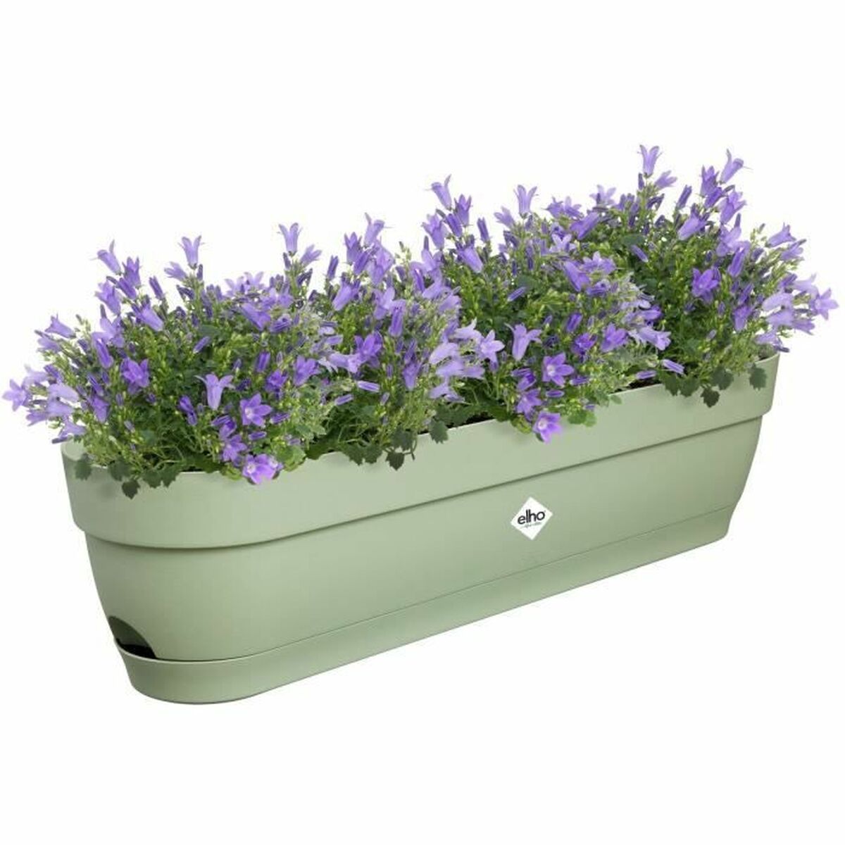 Vaso rettangolare da Balcone Elho   70 cm Verde Plastica