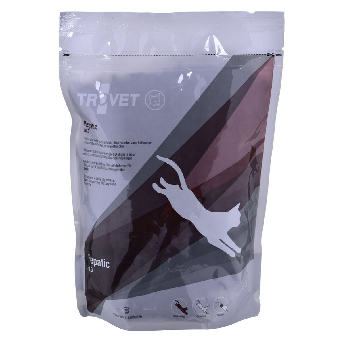 Cibo per gatti Trovet Hepatic HLD Adulto Pollo 500 g