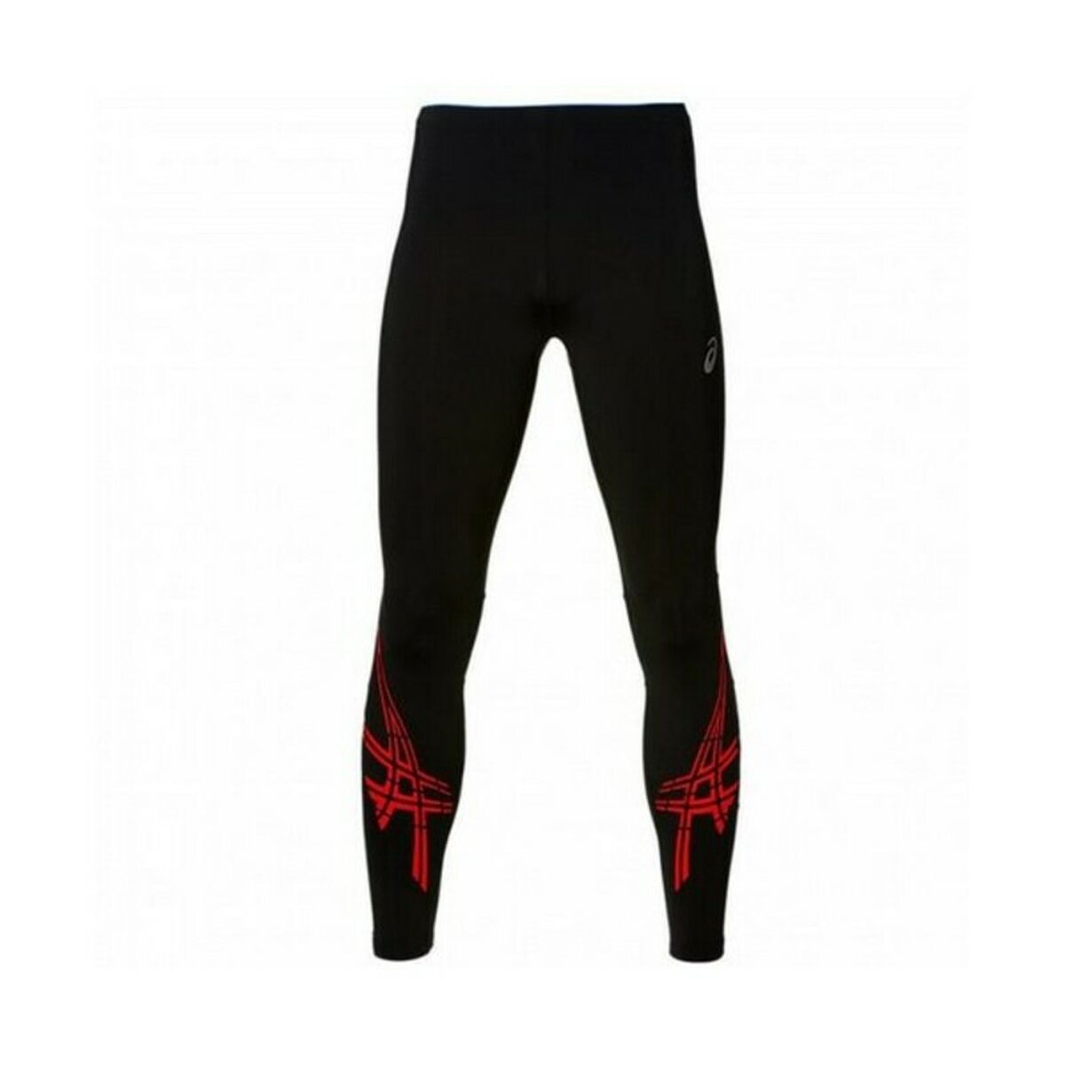 Leggings Sportivi da Uomo Asics Stripe Tight Nero (USA)