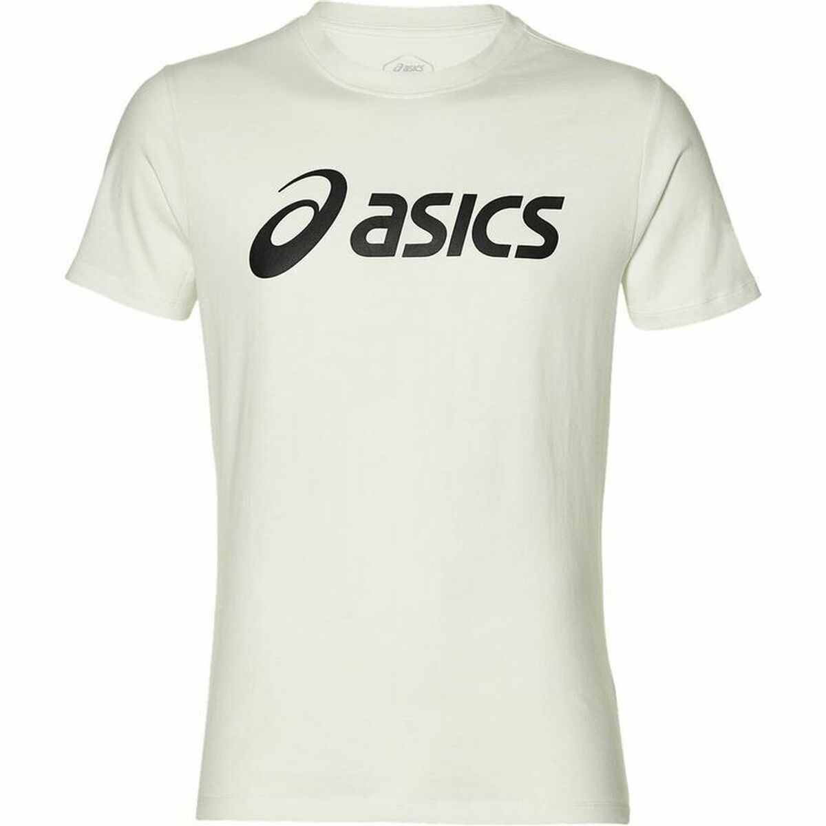 Maglia a Maniche Corte Uomo Asics Big Logo Bianco