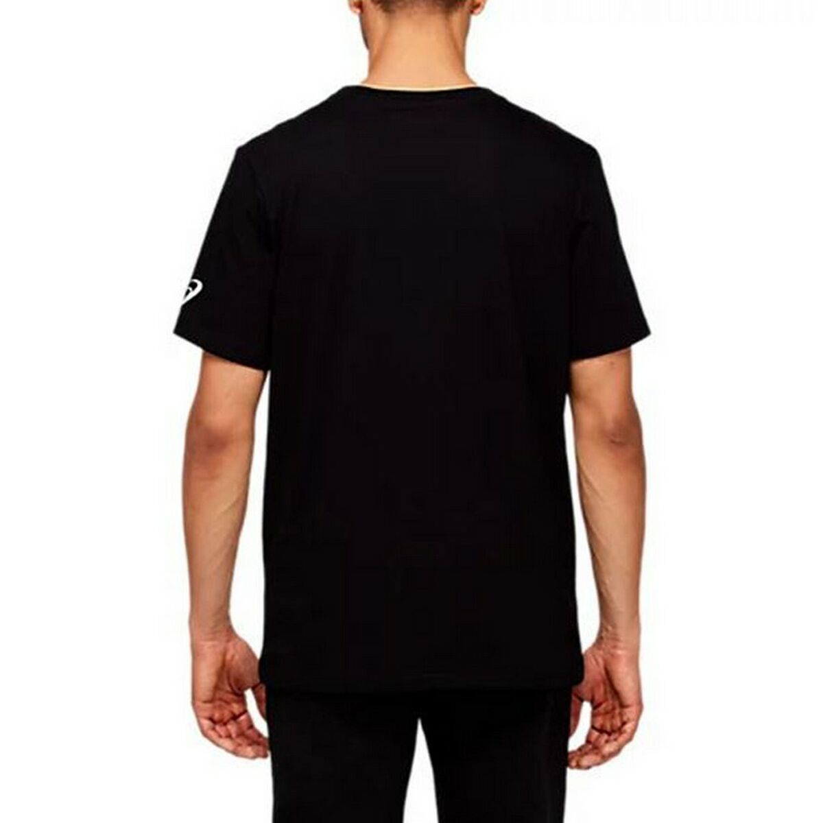 Maglia a Maniche Corte Uomo Asics Katakana Nero