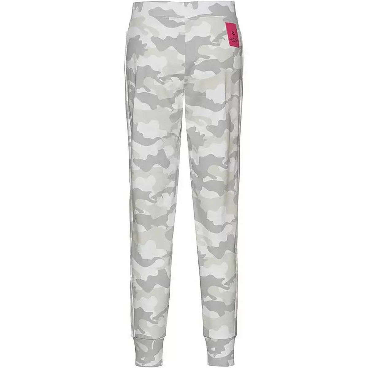 Pantalone Lungo Sportivo Calvin Klein Printed Donna Bianco