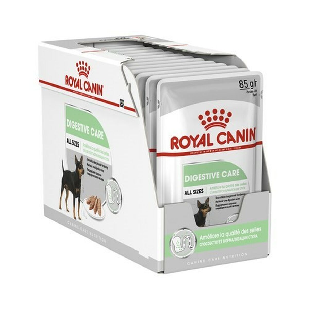 Cibo umido Royal Canin Digestive Care Carne 12 x 85 g