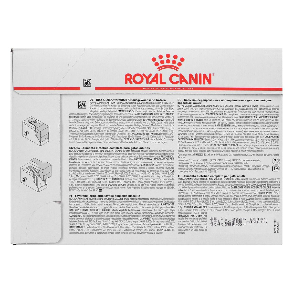 Cibo per gatti Royal Canin Gastrointestinal Moderate Calorie 85 g