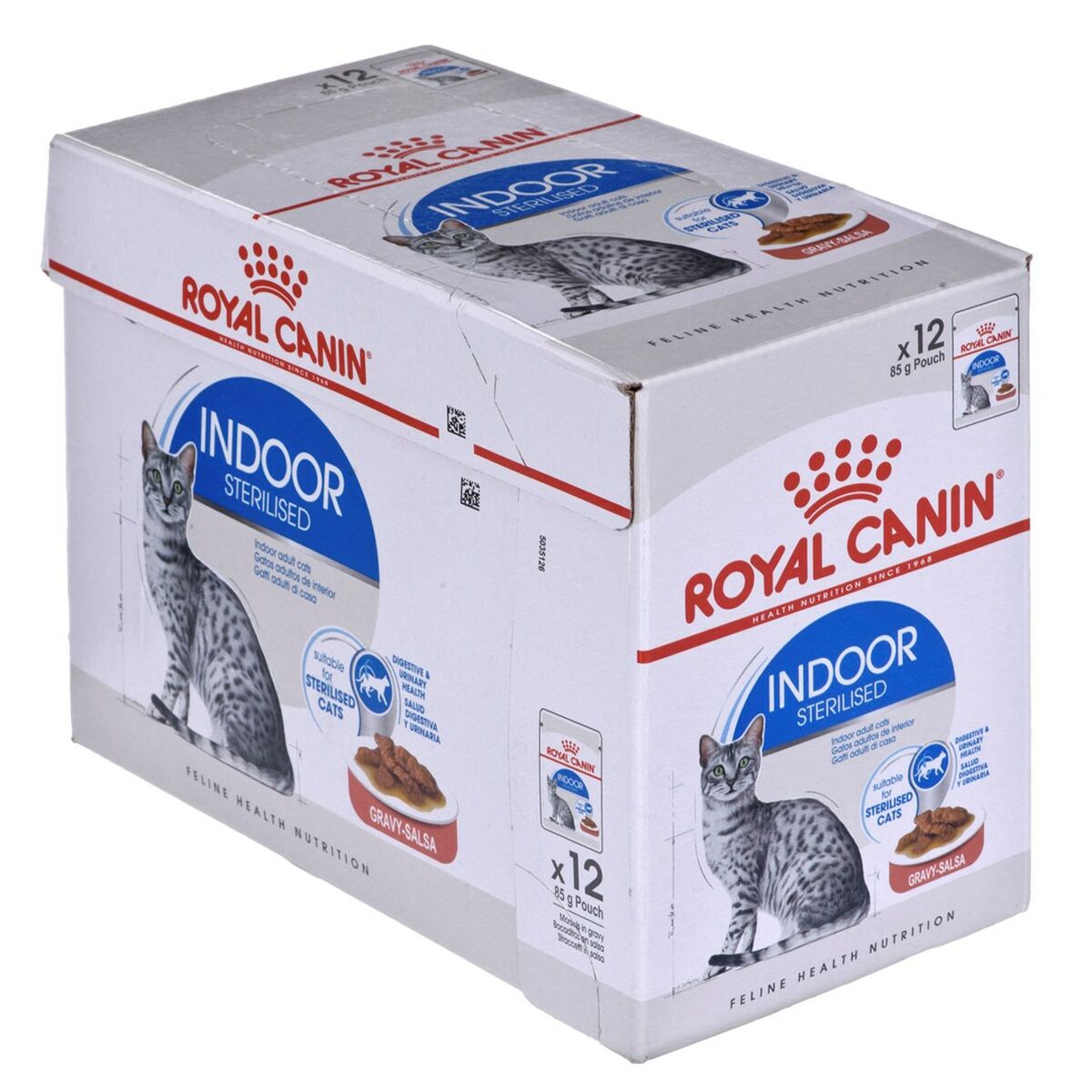 Cibo per gatti Royal Canin Indoor Sterilized Carne 12 x 85 g