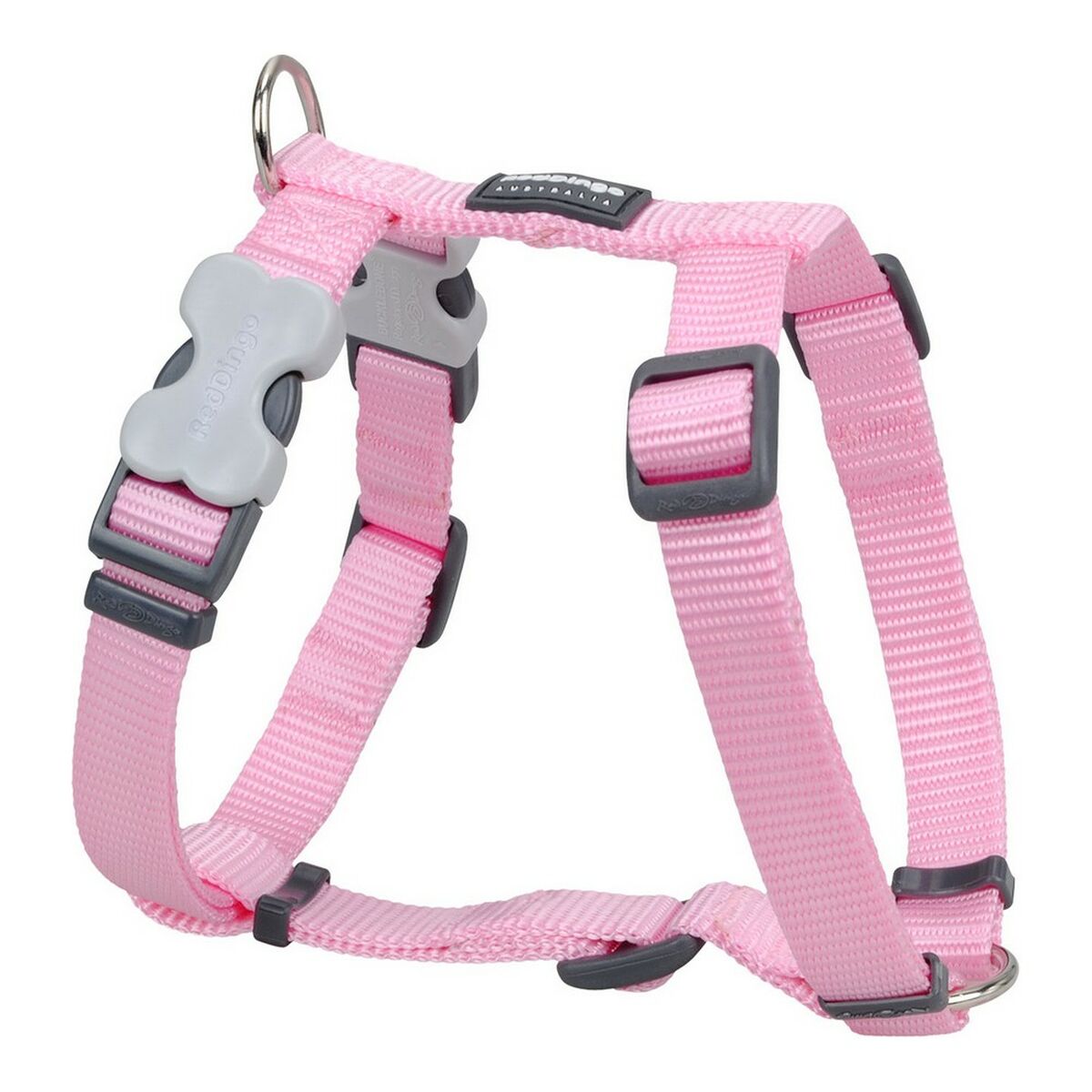 Imbracatura per Cani Red Dingo Liscio 46-76 cm Rosa