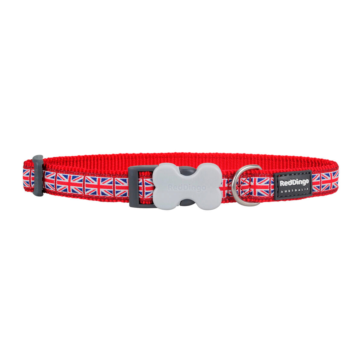 Collare per Cani Red Dingo STYLE UNION JACK FLAG 41-63 cm