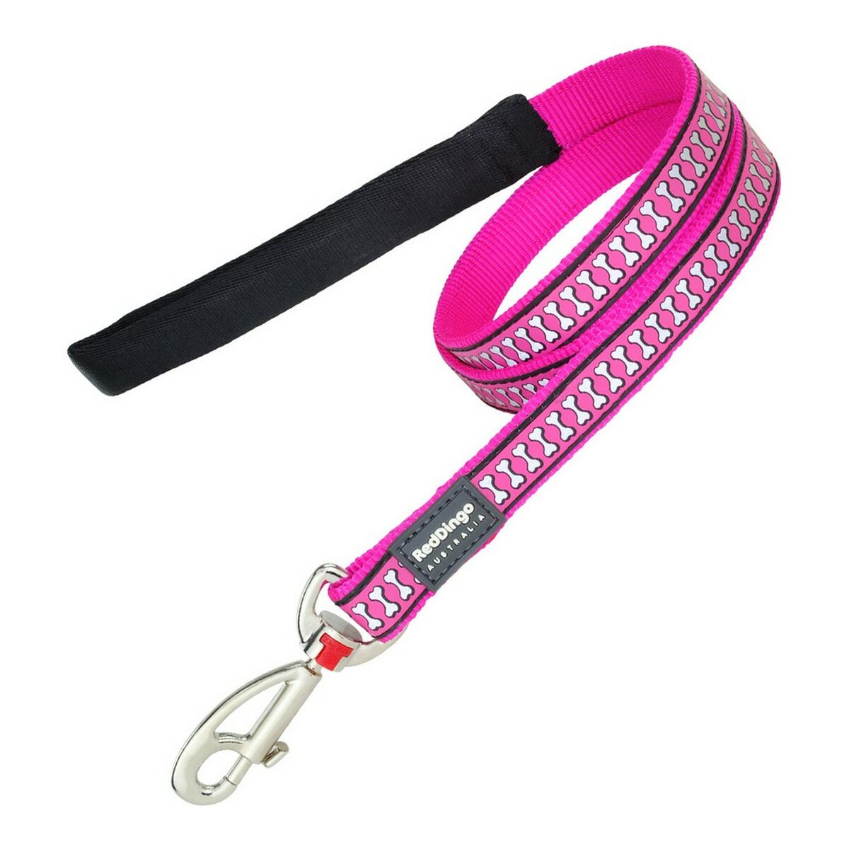 Guinzaglio per Cani Red Dingo Riflettente Fucsia (1,2 x 120 cm)