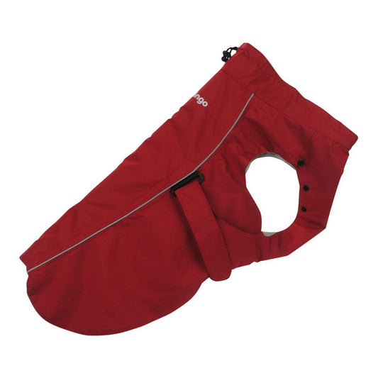 Impermeabile per Cani Red Dingo Perfect Fit Rosso 25 cm