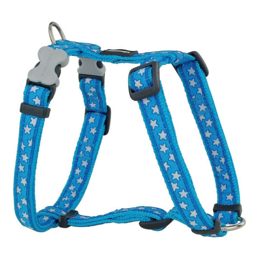 Imbracatura per Cani Red Dingo Style Azzurro Stella 25-39 cm