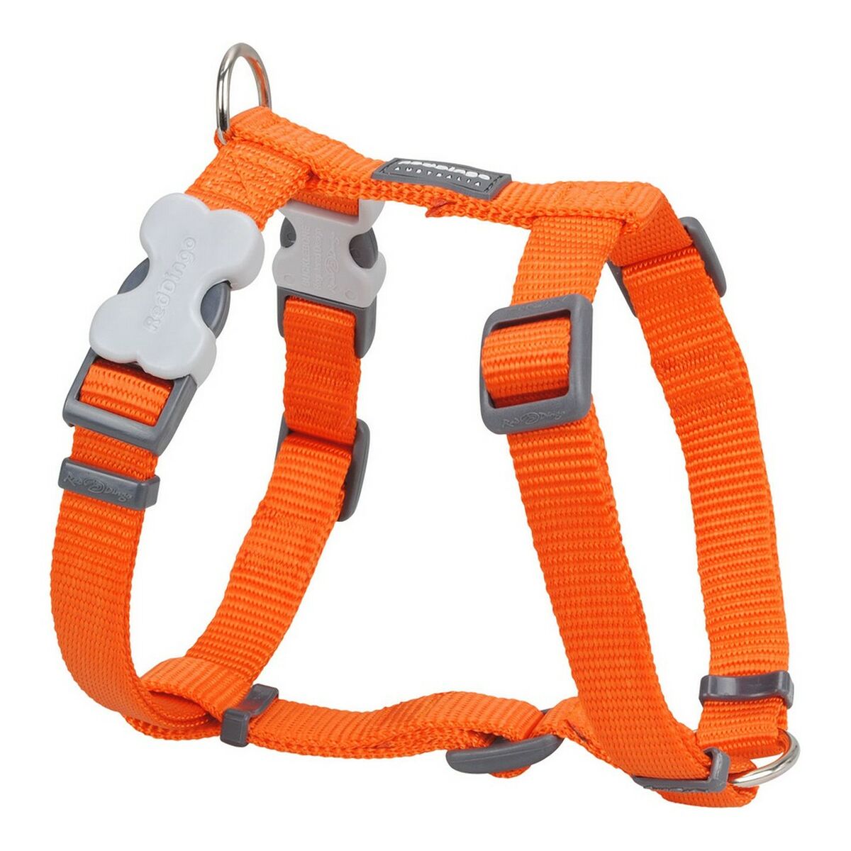 Imbracatura per Cani Red Dingo Liscio 37-61 cm Arancio